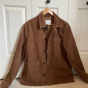 H&M Men’s Brown Corduroy Jacket Size Medium